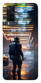 Чехол на Vivo Y31 Cyber character фото 1 из 1