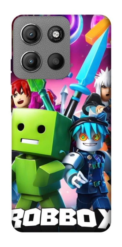 Чохол на Motorola Moto G15 Power Roblox gaming heroes фото 1 з 1