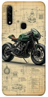 Чехол на Oppo A31 Bike model фото 1 из 1