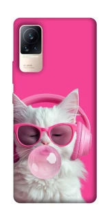 Чохол на Xiaomi Civi 6 Pink kitty фото 1 Чохол на Xiaomi Civi 6 Pink kitty фото 1 з 1
