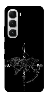 Чехол на Infinix Hot 60i Travel Map фото 1 из 1