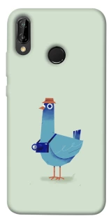 Чохол на Huawei P20 Lite Голуб-детектив фото 1 Чохол на Huawei P20 Lite Голуб-детектив фото 1 з 1