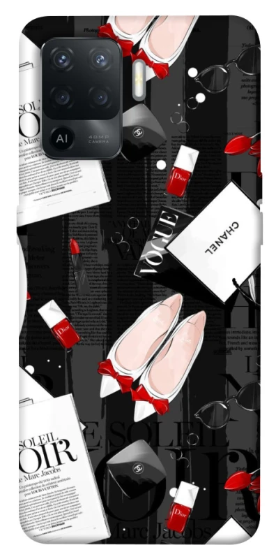 Чехол на Oppo Reno 5 Lite Fashion collage ver.4 фото 1 из 1