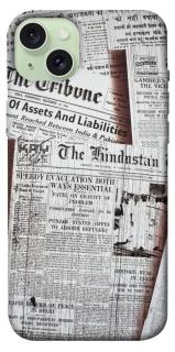 Чехол на Apple iPhone 15 Plus (6.7") Газеты фото 1 из 1
