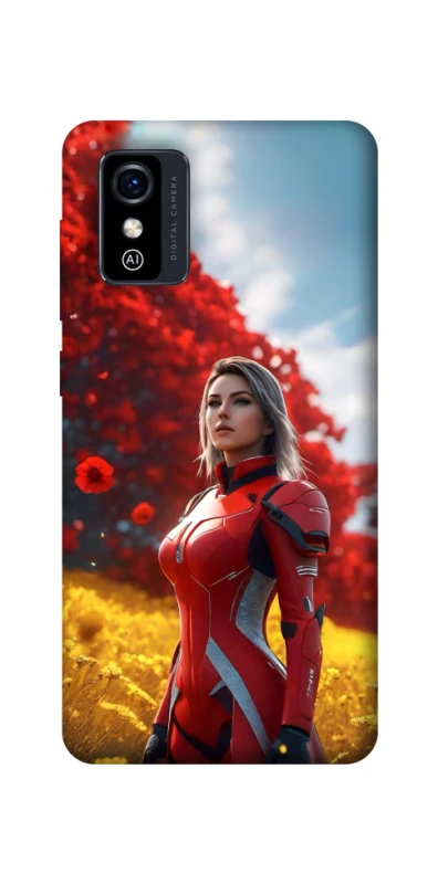 Чехол на ZTE Blade L9 Cyber space girl ver.5 фото 1 из 1