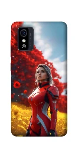 Чехол на ZTE Blade L9 Cyber space girl ver.5 фото 1 из 1