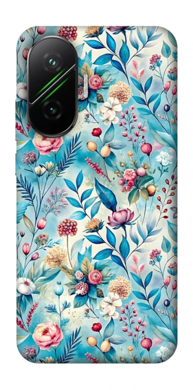 Чохол на Xiaomi Poco F7 Floral design ver.5 фото 1 з 1