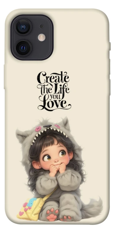 Чохол на Apple iPhone 12 (6.1") Create the life you love фото 1 з 1