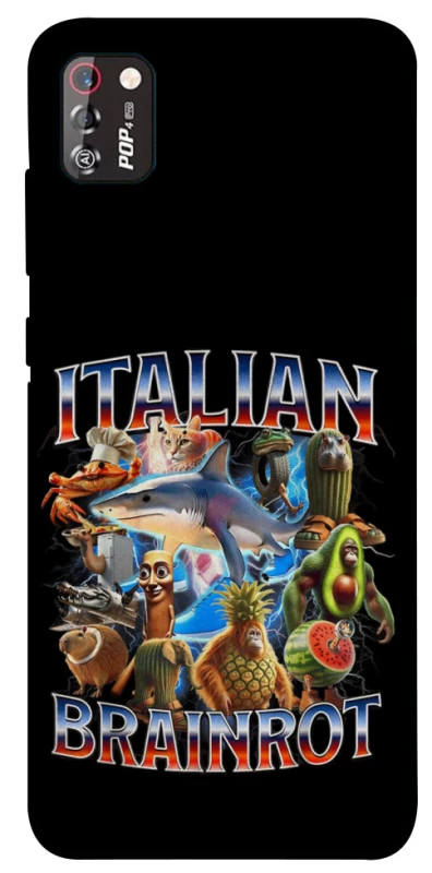 Чехол на TECNO POP 4 Pro Italian Brainrot фото 1 из 1