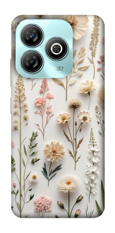 Чехол на ZTE Blade A75 4G Floral design ver.1 фото 1 из 1