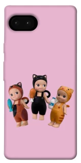 Чохол на Google Pixel 7a Cat Cafe Trio фото 1 з 1