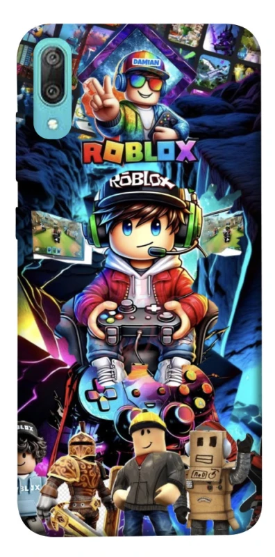 Чохол на Huawei Y6 Pro (2019) Roblox collage ver.4 фото 1 з 1