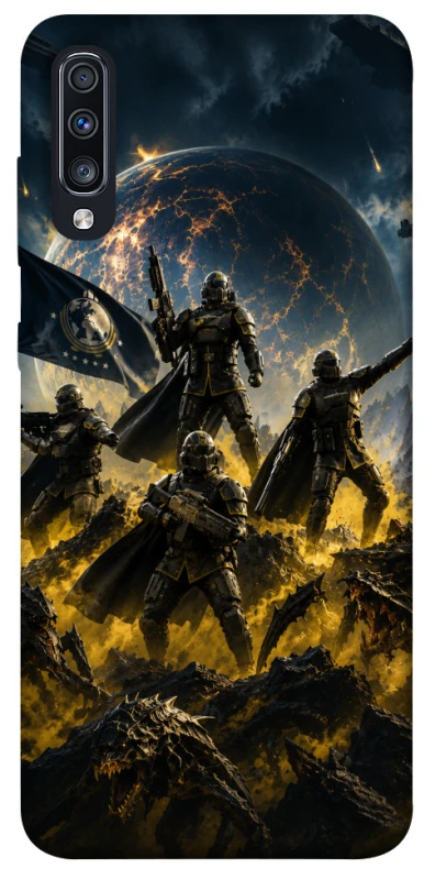 Чохол на Samsung Galaxy A70 (A705F) HELLDIVERS фото 1 з 1