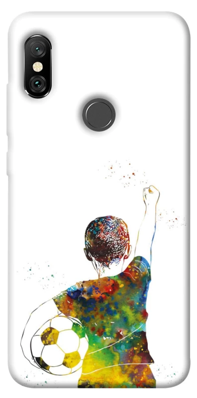 Чехол на Xiaomi Redmi Note 6 Pro Football Kids фото 1 из 1
