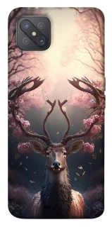 Чехол на Oppo A92s Скандинавский олень v3 фото 1 из 1