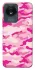 Чехол на Vivo Y02 camouflage pink фото 1 из 1