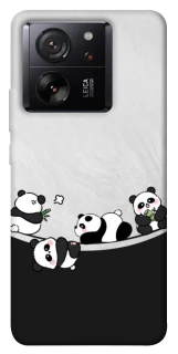Чохол на Xiaomi 13T Pro Four pandas фото 1 з 1