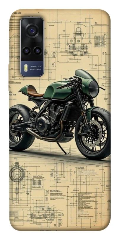 Чохол на Vivo Y53s Bike model фото 1 з 1