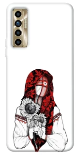 Чехол на TECNO Camon 17P Мотанка благополучия фото 1 из 1