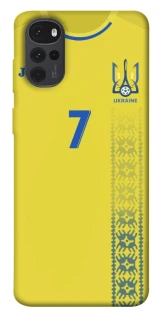 Чохол на Motorola Moto G22 UA-Football ver.3 фото 1 з 1