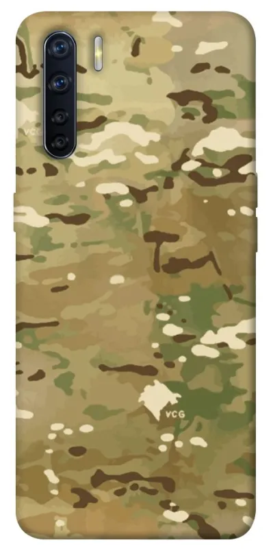 Чохол на Oppo A91 Сamouflage v18 фото 1 з 1
