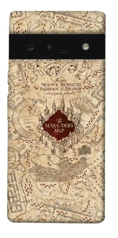 Чохол на Google Pixel 6 Pro Marauders map фото 1 з 1
