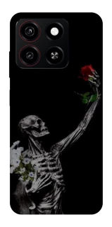 Чехол на ZTE Blade A35 4G Skeleton vs Rose фото 1 из 1