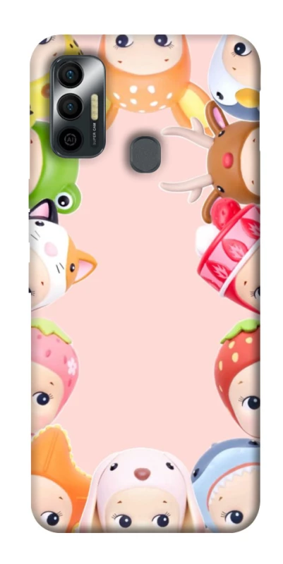 Чохол на TECNO Spark 7 Animal Halo фото 1 з 1