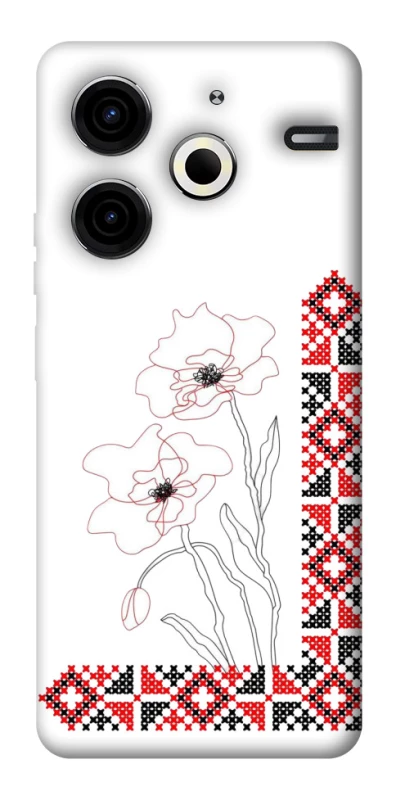 Чехол на TECNO Pova 6 Neo (LI6) Вышиванка на смартфон фото 1 из 1