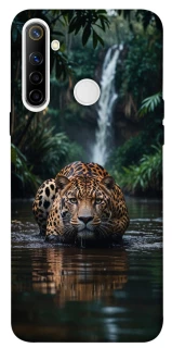 Чехол на Realme 6i Leopard in water фото 1 из 1