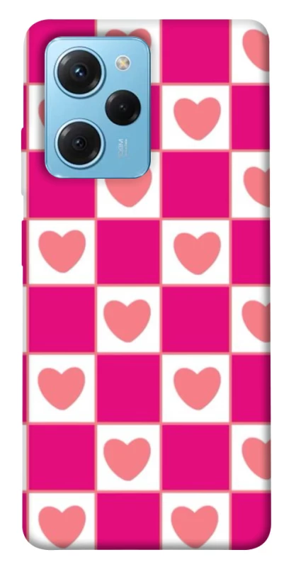 Чохол на Xiaomi Poco X5 Pro 5G Chess heart фото 1 з 1