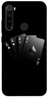 Чохол на Xiaomi Redmi Note 8 Black Cards фото 1 з 1