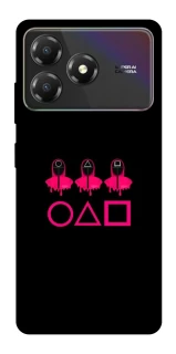 Чехол на ZTE Blade A36 squid game v3 фото 1 из 1