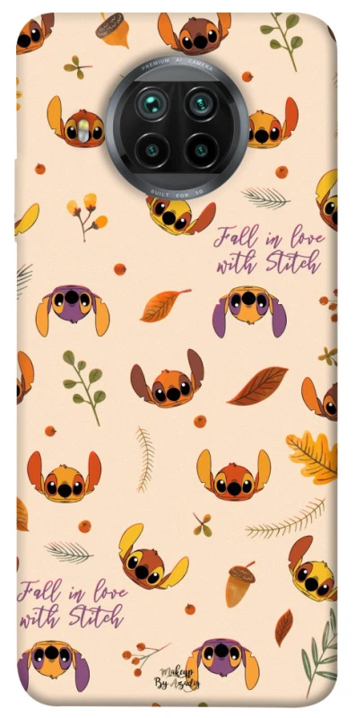 Чохол на Xiaomi Mi 10T Lite / Redmi Note 9 Pro 5G Fall in love with Stitch фото 1 з 1