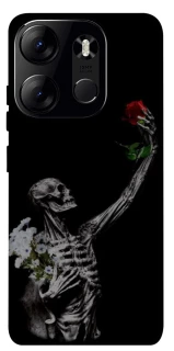Чехол на Tecno Spark Go 2023 Skeleton vs Rose фото 1 из 1