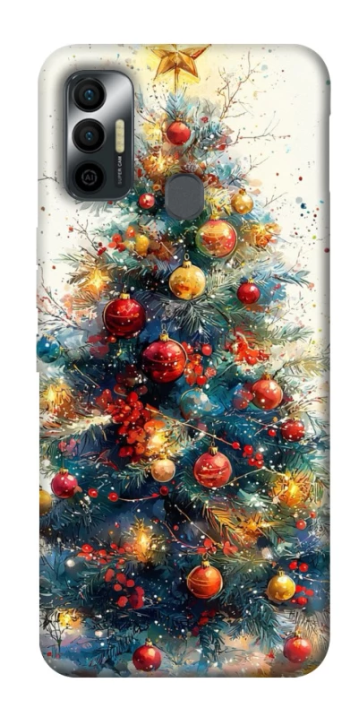 Чехол на TECNO Spark 7 Новогодний v36 фото 1 из 1