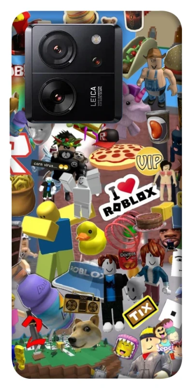 Чохол на Xiaomi 13T Pro Roblox collage ver.5 фото 1 з 1