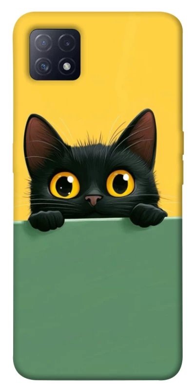 Чохол на Oppo A72 5G / A73 5G Black cat v2 фото 1 з 1