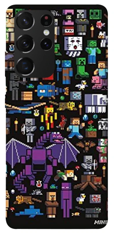 Чохол на Samsung Galaxy S21 Ultra Minecraft v5 фото 1 з 1