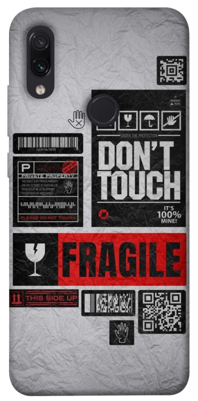 Чехол на Xiaomi Redmi Note 7 / Note 7 Pro / Note 7s Don't touch фото 1 из 1