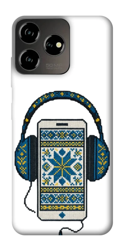 Чехол на ZTE Blade V50 Design 4G Современная вышиванка фото 1 из 1