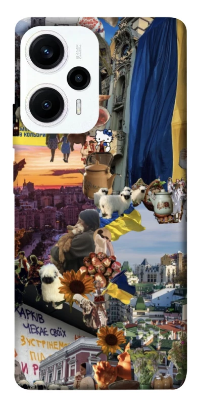 Чохол на Xiaomi Poco F5 / Note 12 Turbo Ukraine style ver.2 фото 1 з 1