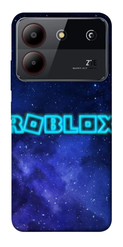Чохол на ZTE Blade A54 4G Roblox Space Logo Blue фото 1 з 1