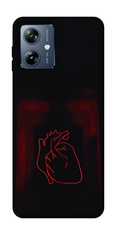 Чохол на Motorola Moto G54 Power Червоне серце фото 1 з 1