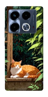 Чохол на Infinix Note 40 4G red cat фото 1 з 1