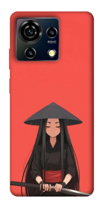 Чохол на ZTE Blade V50 Vita Red samurai фото 1 з 1