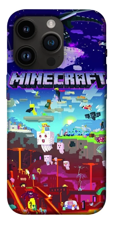 Чохол на Apple iPhone 14 Pro (6.1") Minecraft world фото 1 з 1