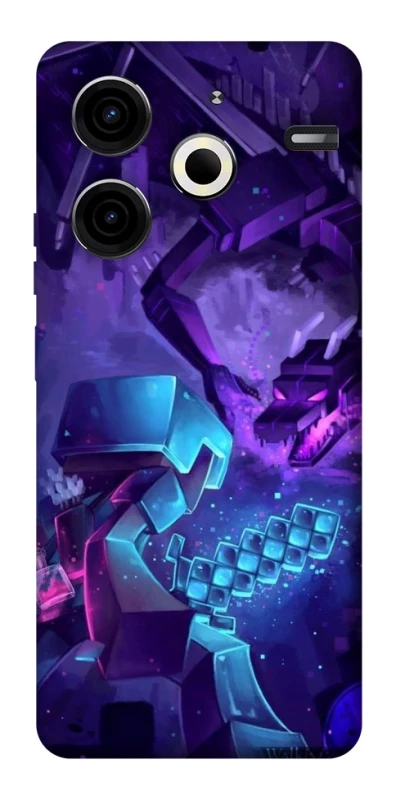 Чохол на TECNO Pova 6 Neo (LI6) Minecraft dragon фото 1 з 1
