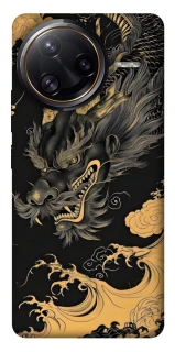 Чохол на Xiaomi Poco F7 Pro gold dragon фото 1 з 1