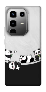 Чехол на Infinix Note 50 Pro Four pandas фото 1 из 1